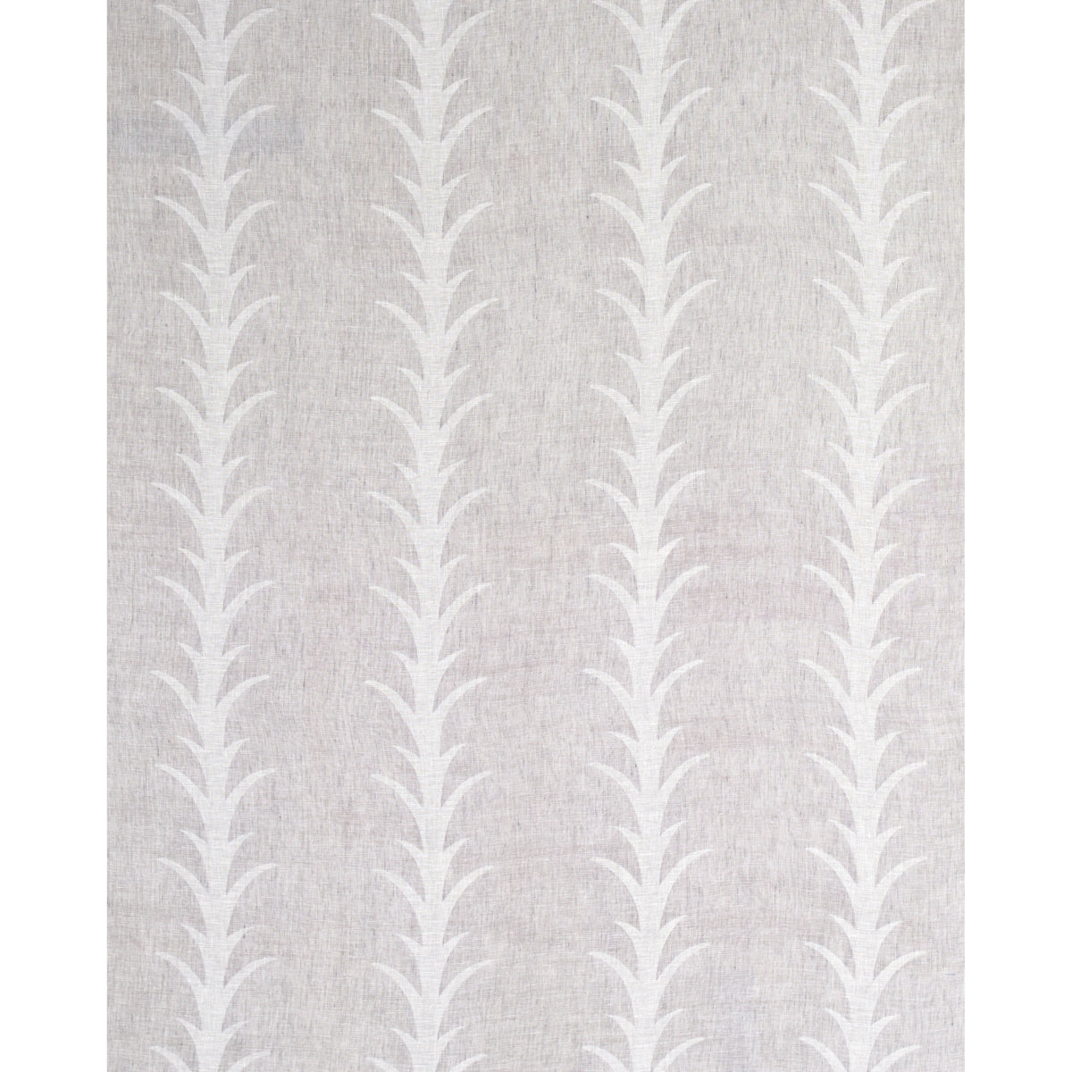 ACANTHUS STRIPE SHEER | Carbon