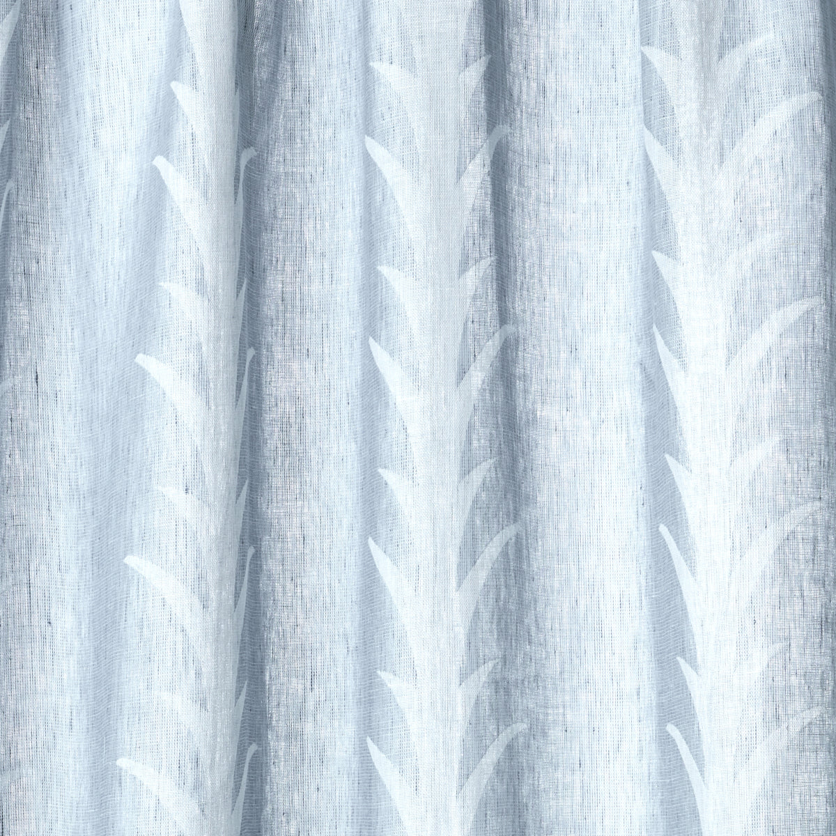 ACANTHUS STRIPE SHEER | SLATE