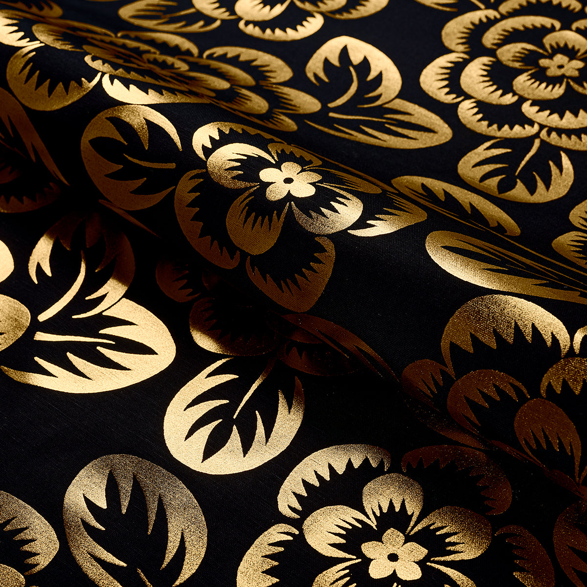 ANGELICA FLORAL | Gold & Noir