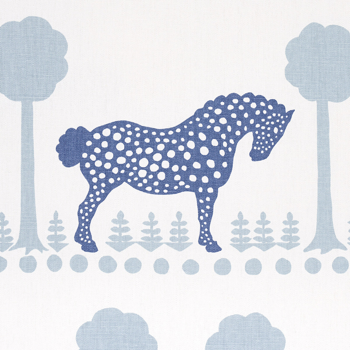 POLKA DOT PONY | Blue