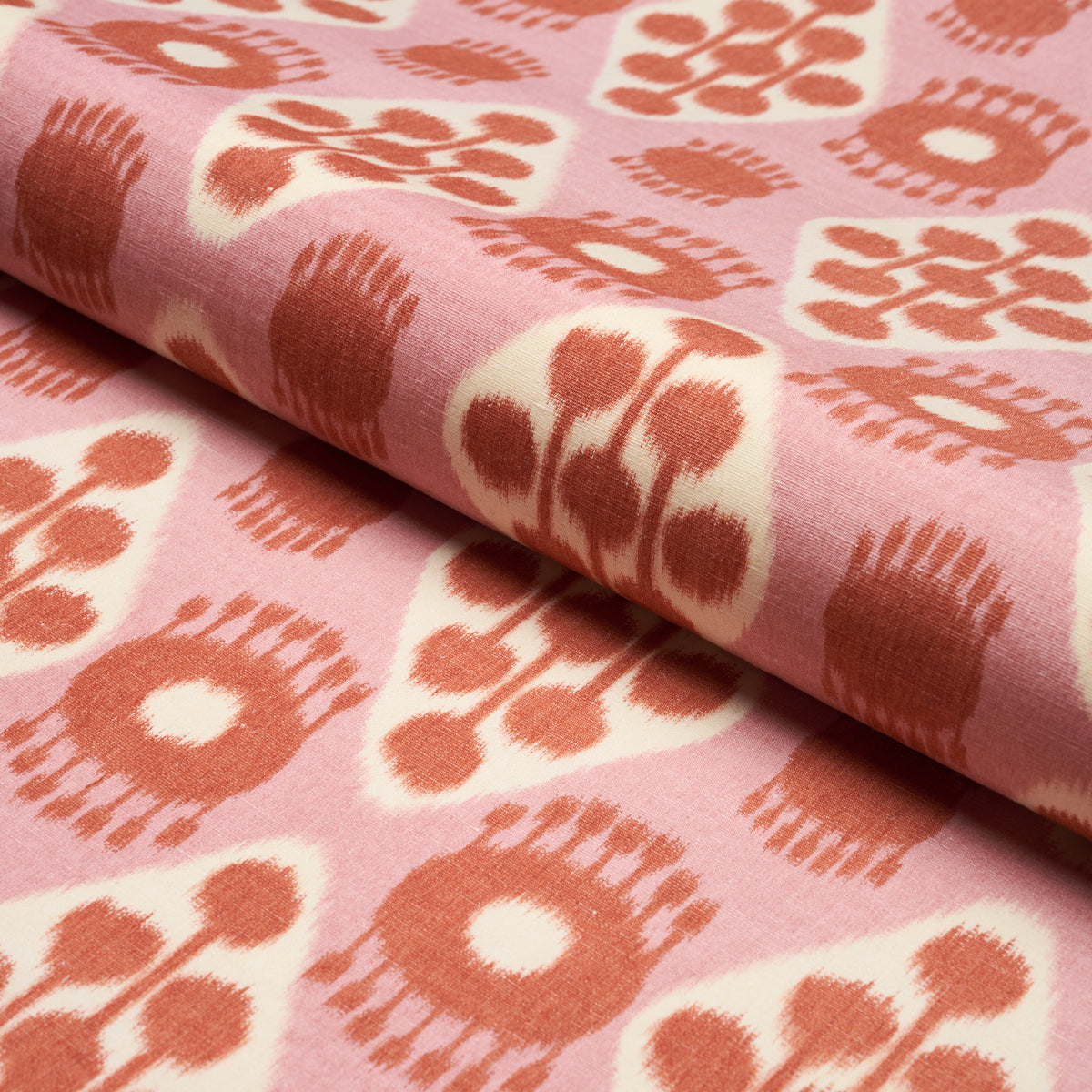 HAMILTON IKAT | PINK AND TANGERINE