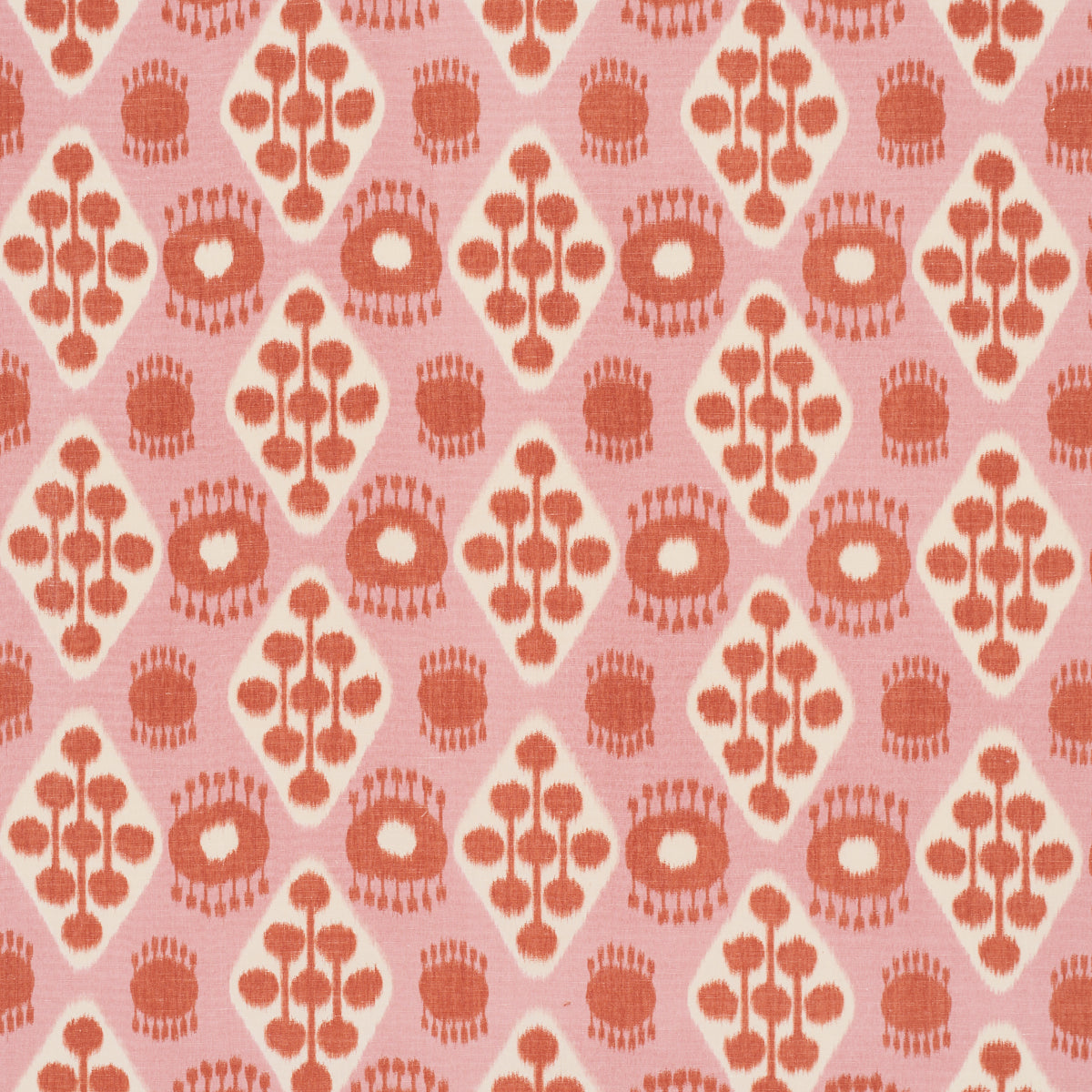 HAMILTON IKAT | PINK AND TANGERINE