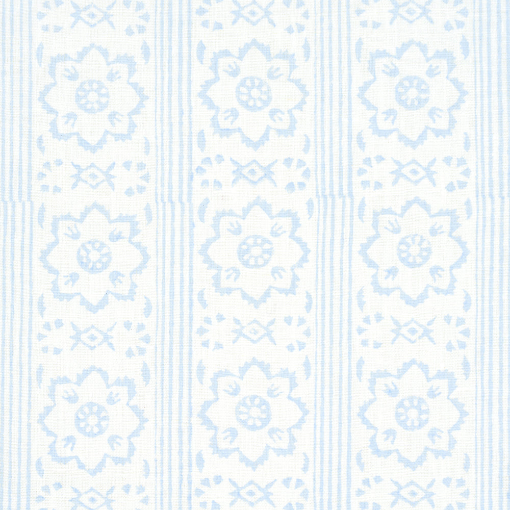 SUNDA HAND BLOCKED PRINT | Sky