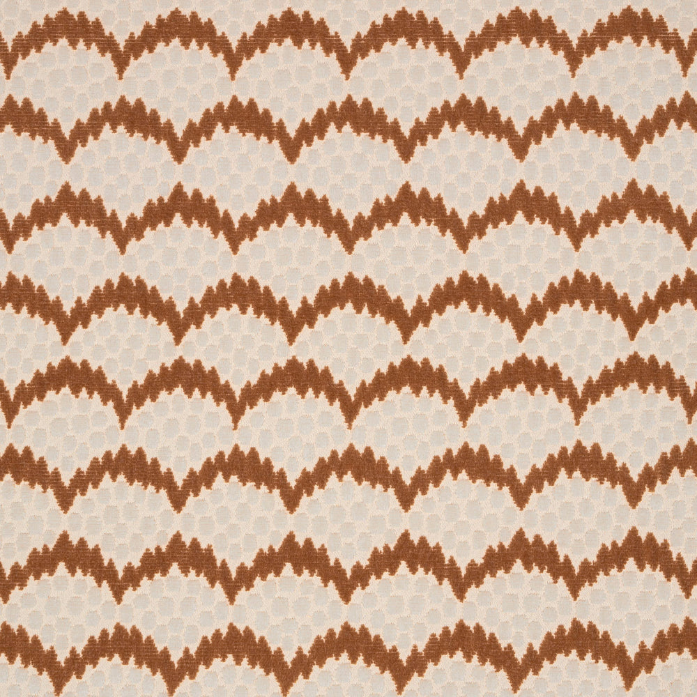 POLLEN CUT VELVET | Ochre