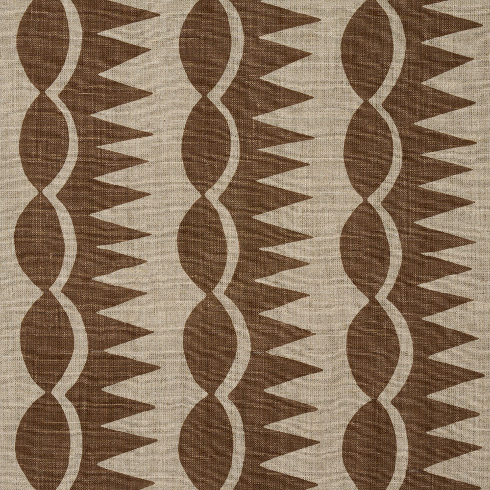 DAGGER STRIPE | Brown On Natural