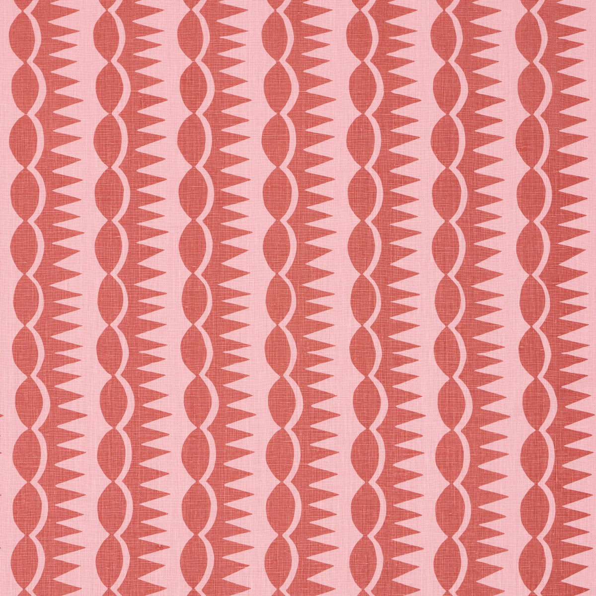 DAGGER STRIPE | Red On Pink