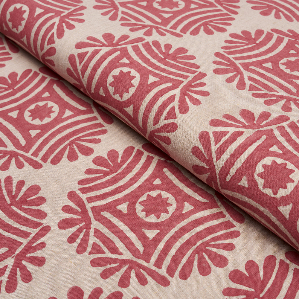 GILDED STAR HAND BLOCK | Red