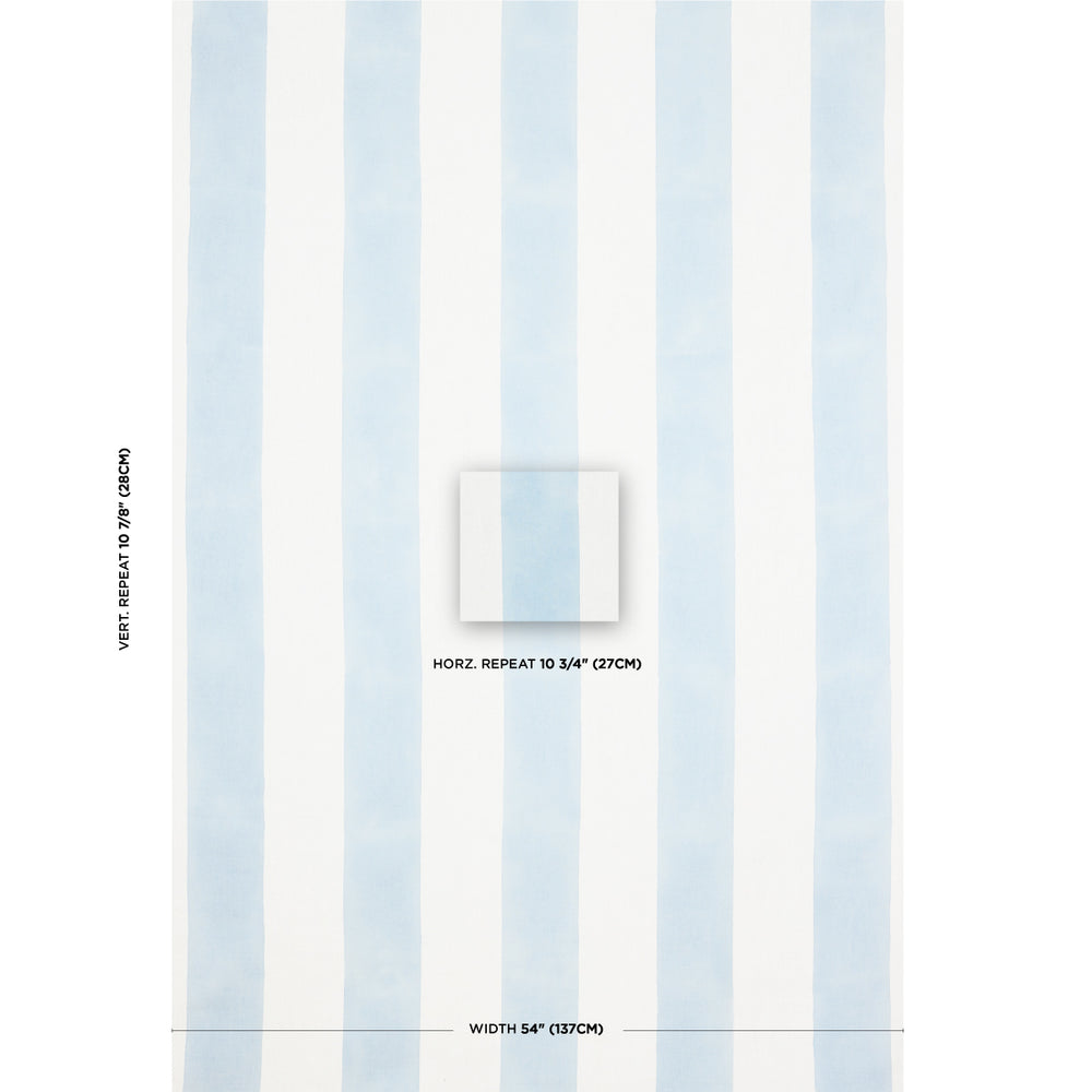 WIDE HAND BLOCK STRIPE | Blue