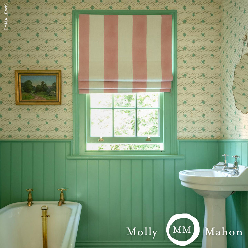 WIDE HAND BLOCK STRIPE | Pink