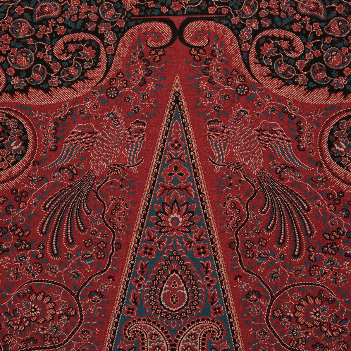 COLMERY PAISLEY PANEL | Rouge