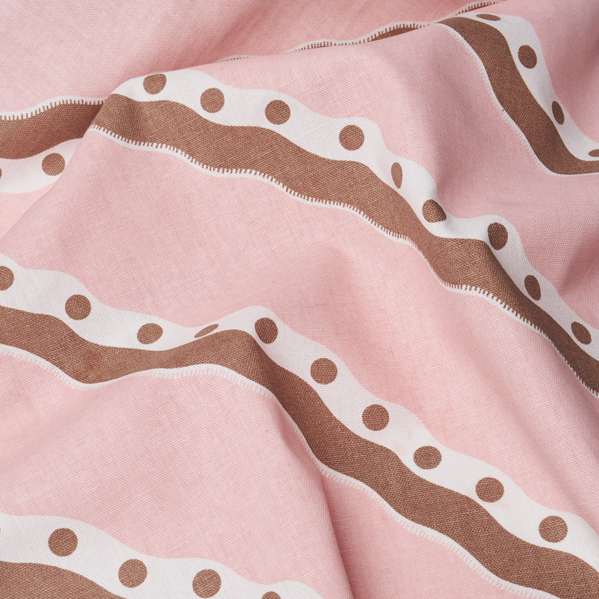 ROUSSEAU STRIPE | Cocoa & Blush