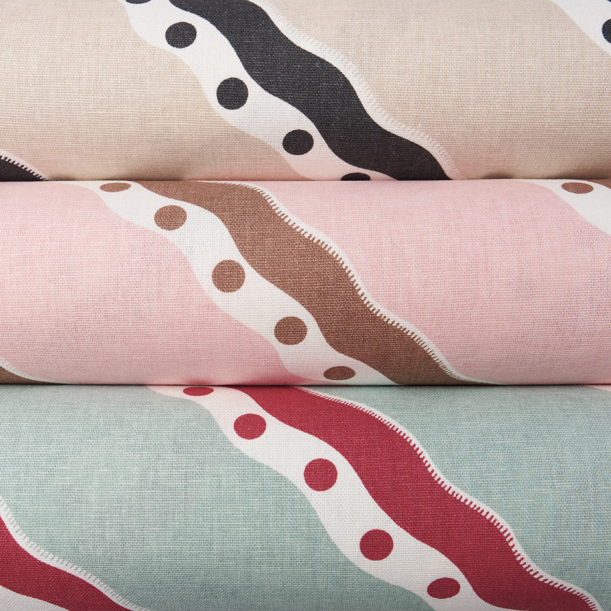 ROUSSEAU STRIPE | Cocoa & Blush