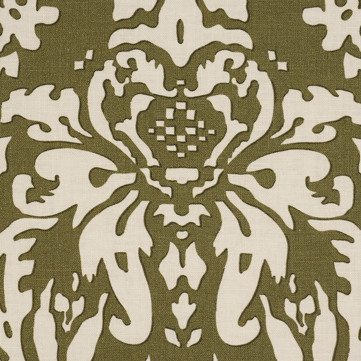 SUFFOLK DAMASK | Olive