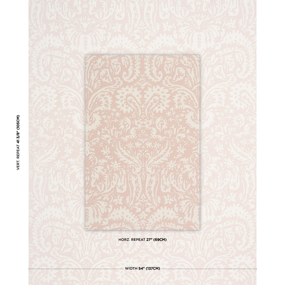 SUFFOLK DAMASK | Pink