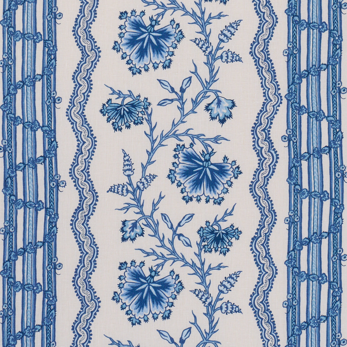 PARVATI FLORAL STRIPE | Delft
