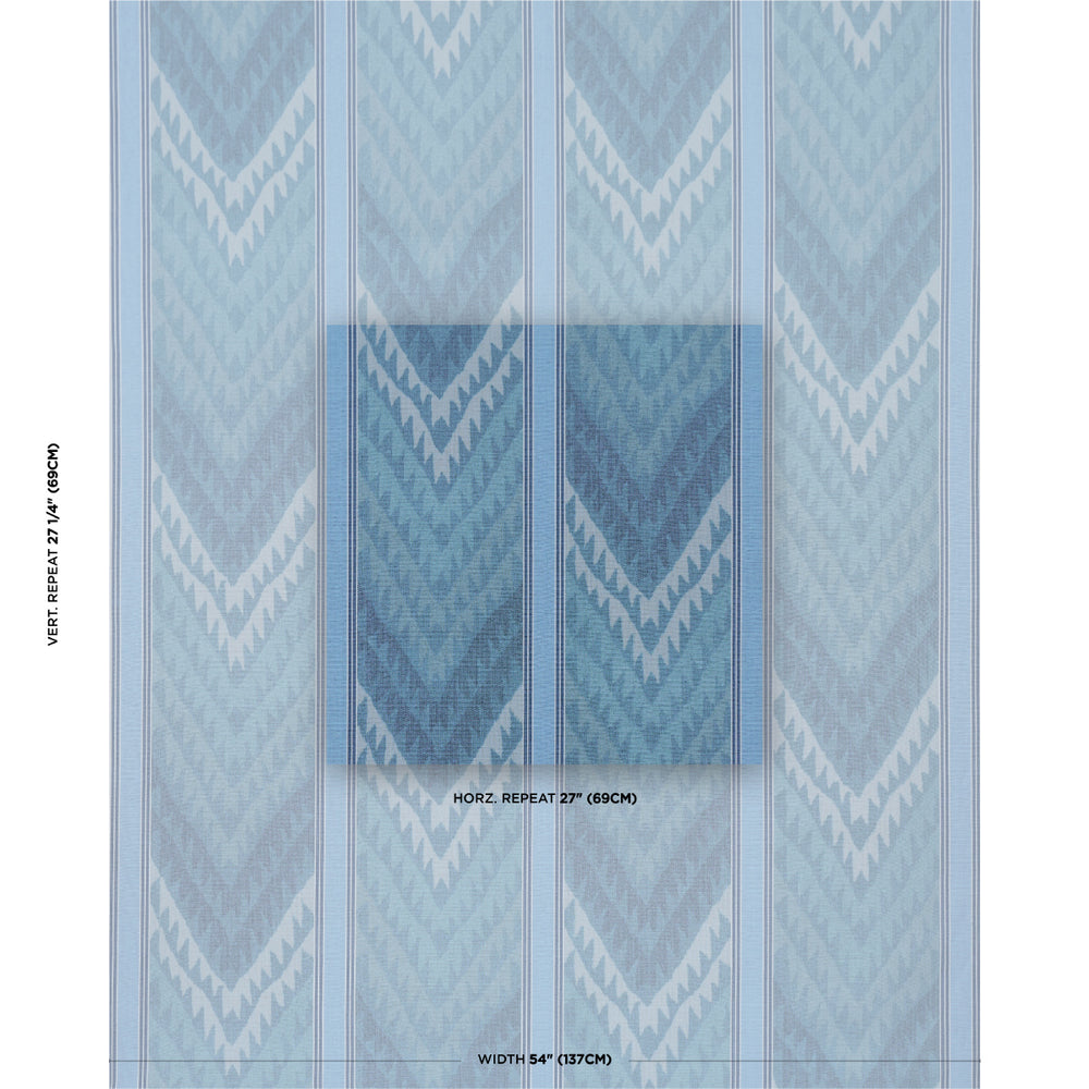 SHABBA WARP PRINT | Blues