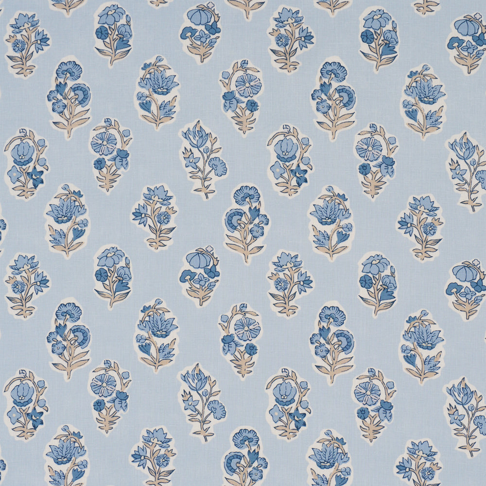 ANESSA HAND SCREEN PRINT | Blue