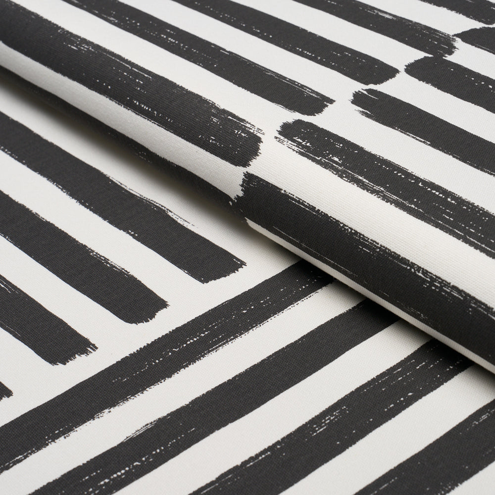 PARSON'S STRIPE HAND PRINT | Carbon