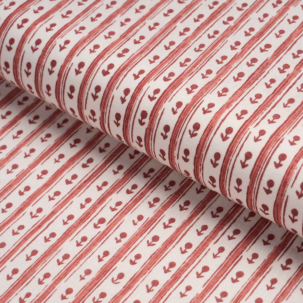 NIDHI STRIPE HAND-PRINT | Pink