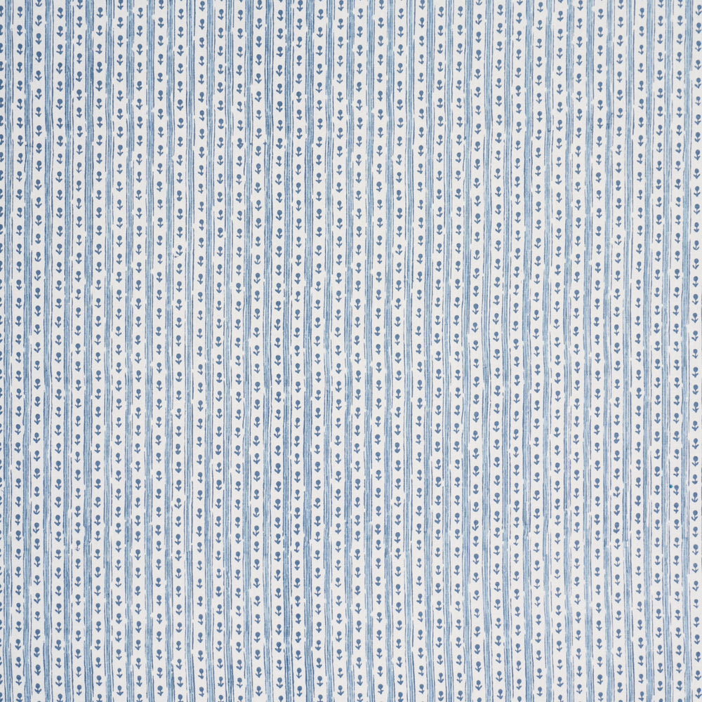 NIDHI STRIPE HAND-PRINT | Sky