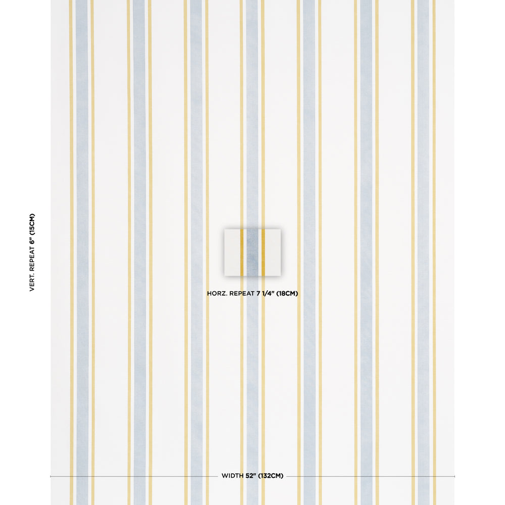 HADWEN STRIPE | Yellow & Blue