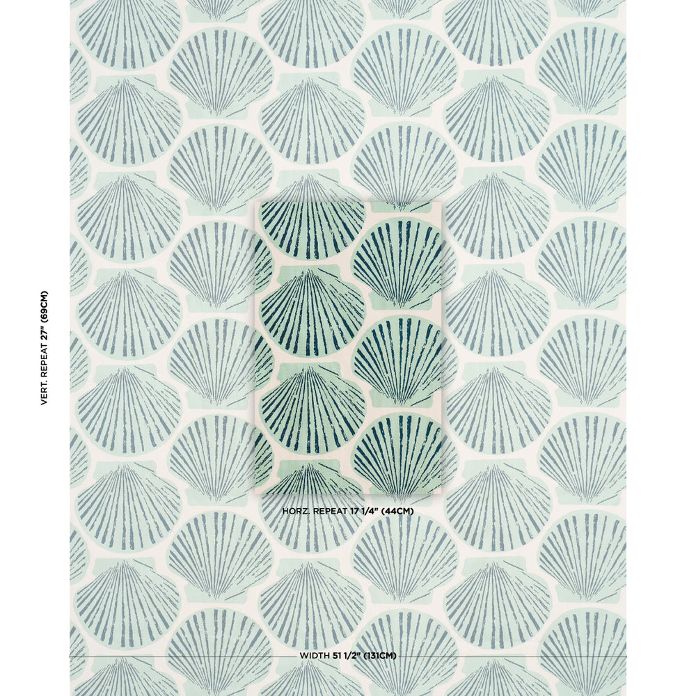 SCALLOP SHELL | Aqua