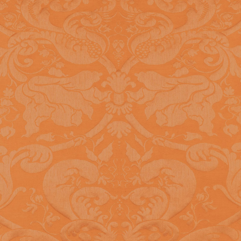 GAVOTTE BROCATELLE DAMASK | Terracotta