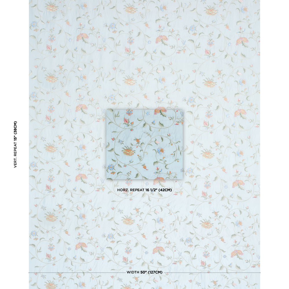 COLETTE EMBROIDERY | Duck Egg