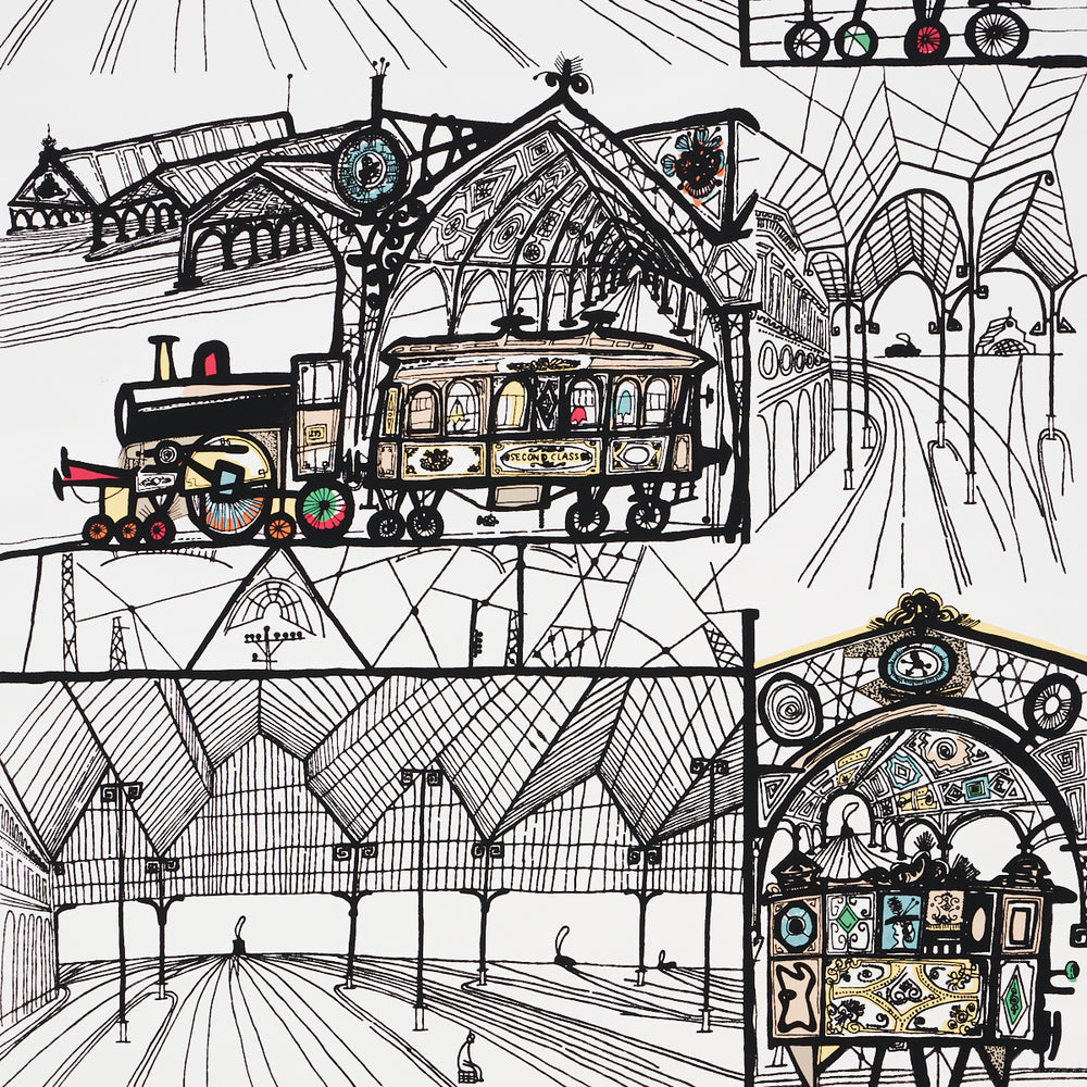 TRAINS | Multi On White