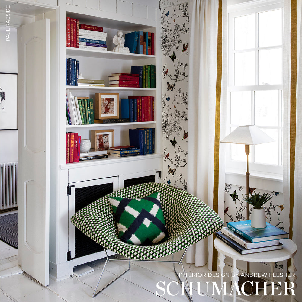 BIRDS & BUTTERFLIES | Multi On White