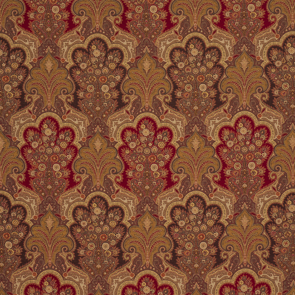 NEW CASTLE PAISLEY | Cranberry