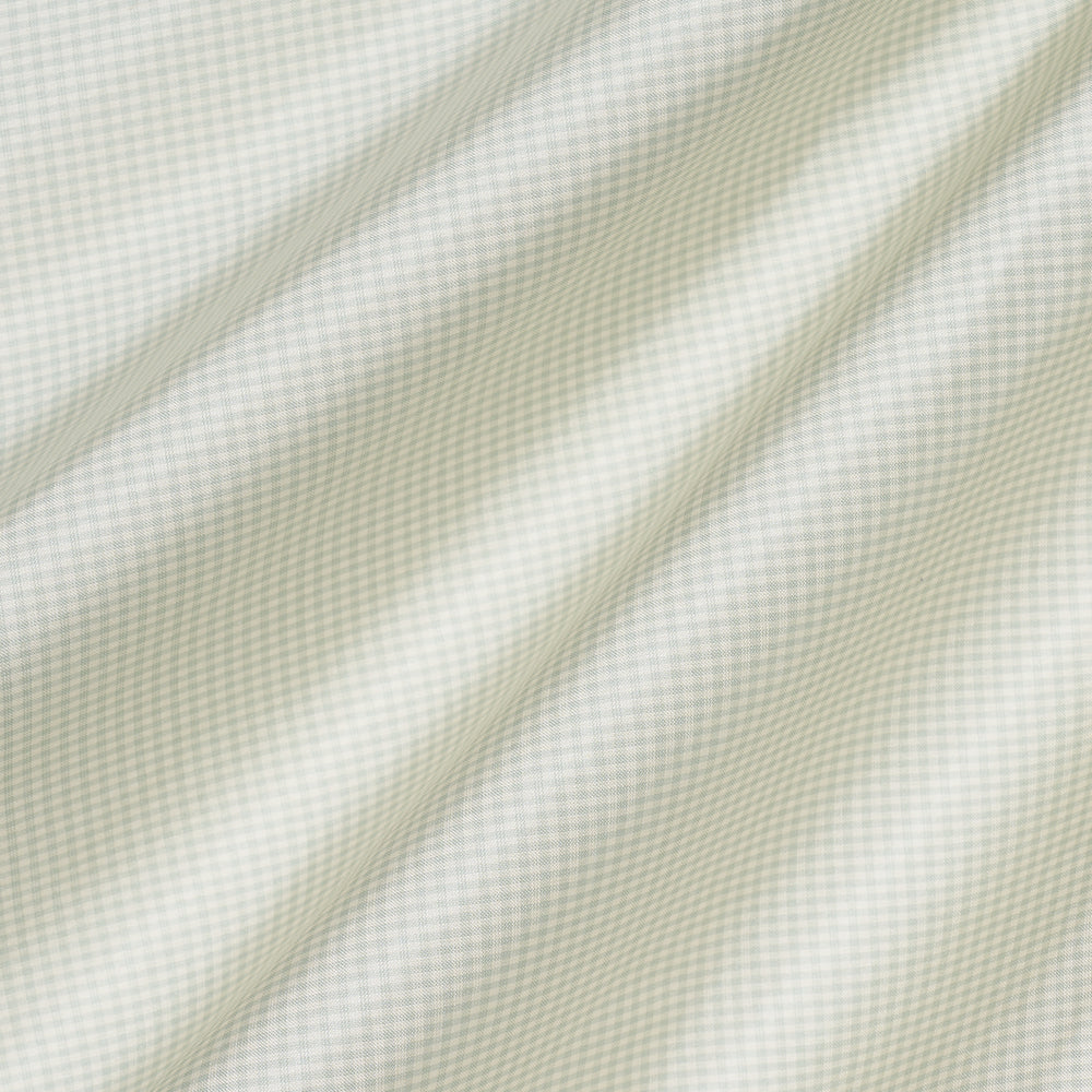 DALTON SILK GINGHAM | Aqua
