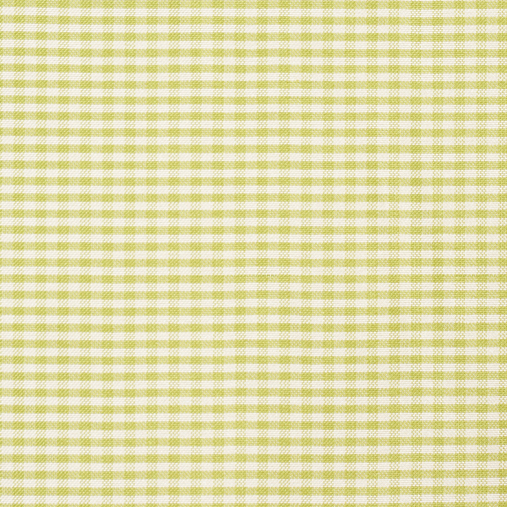 DALTON SILK GINGHAM | Chartreuse