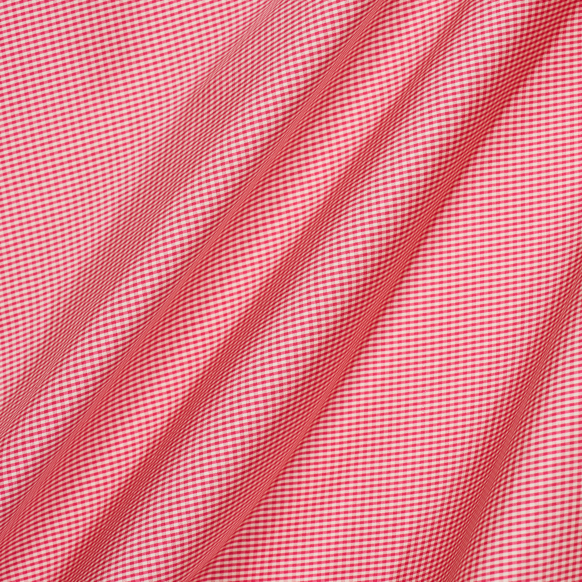 DALTON SILK GINGHAM | CERISE