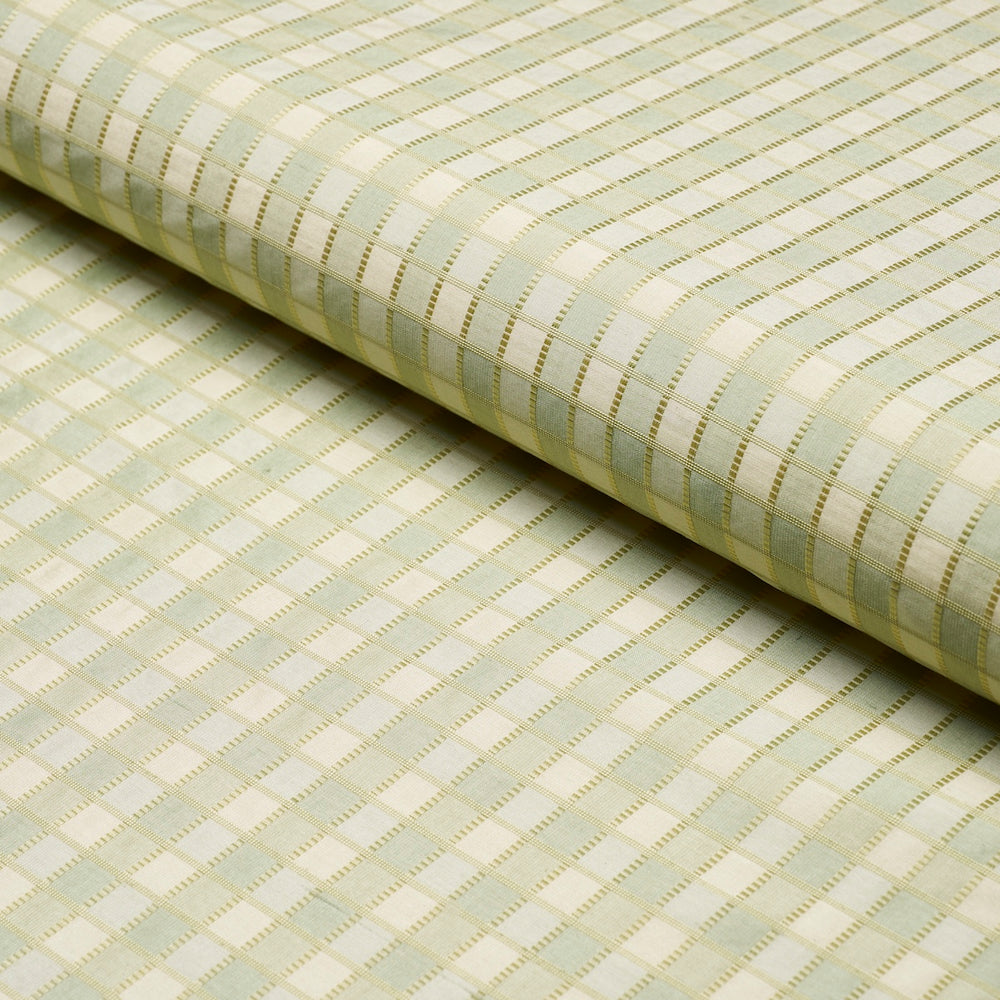 INGRID SILK CHECK | Seaspray