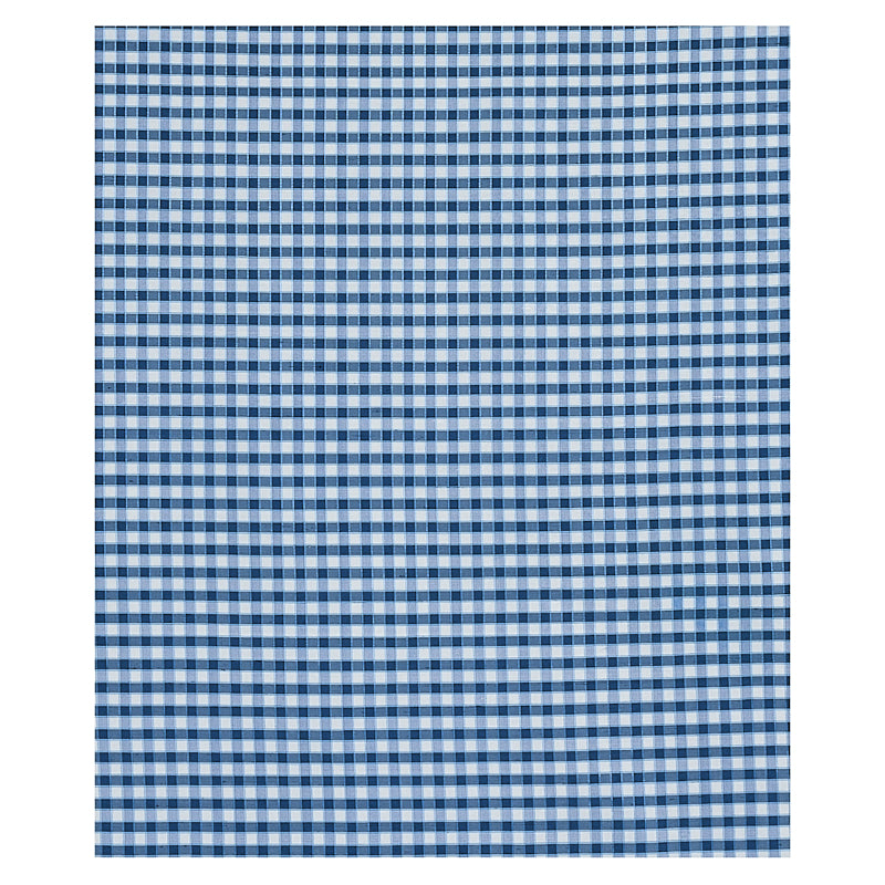 INGRID SILK CHECK | BLUE