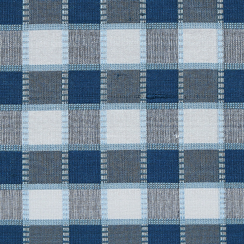 INGRID SILK CHECK | BLUE