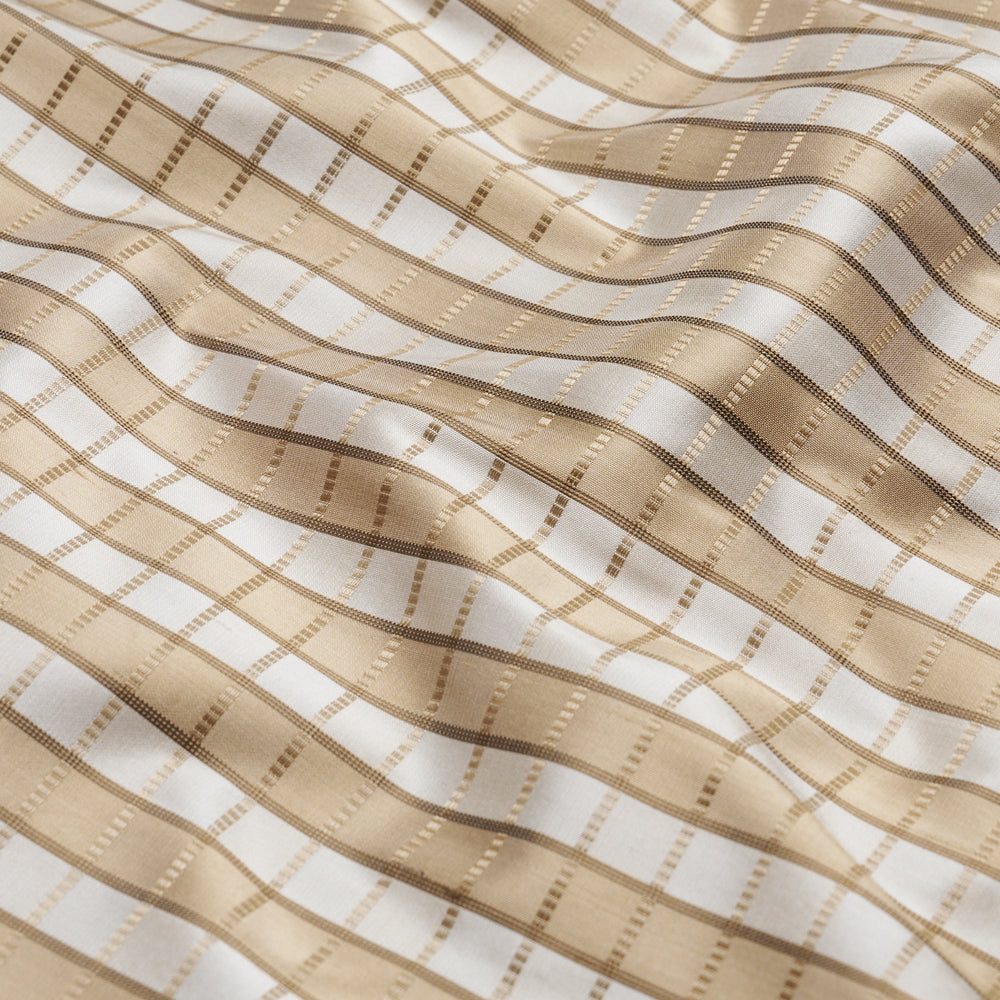 INGRID SILK CHECK | Neutral