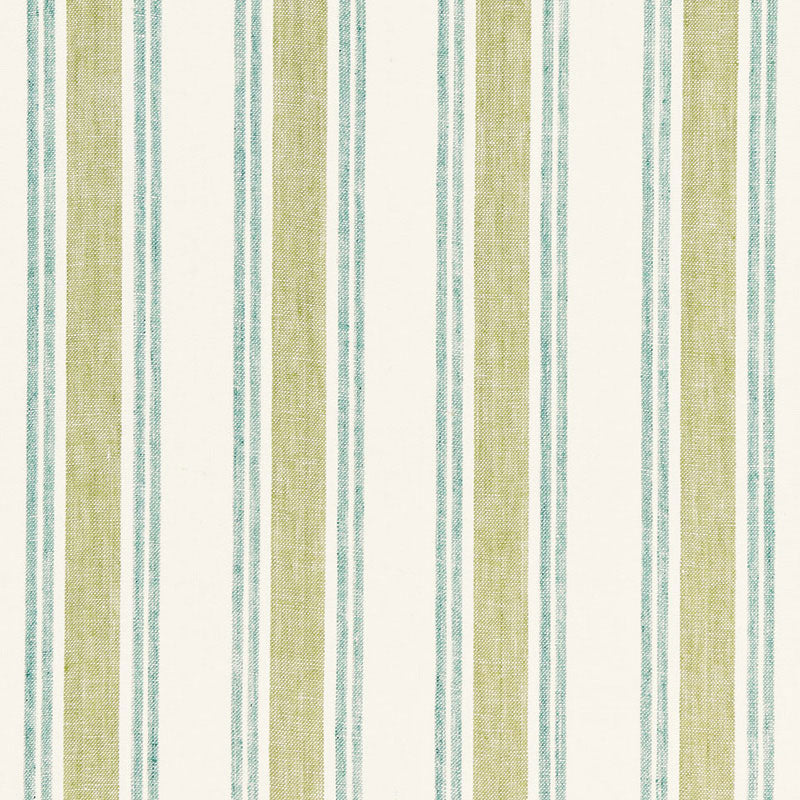 LEAH LINEN STRIPE | SEA GRASS