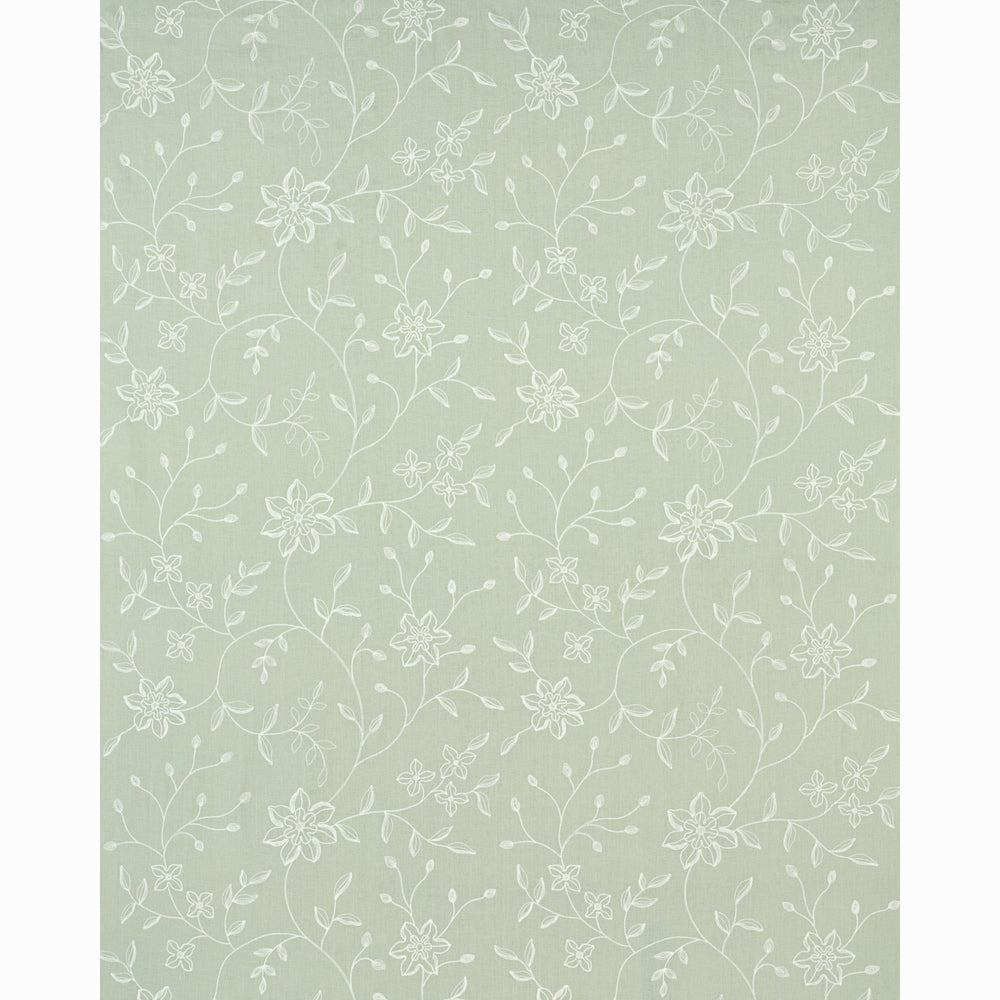 Georgia Linen Embroidery | Aqua