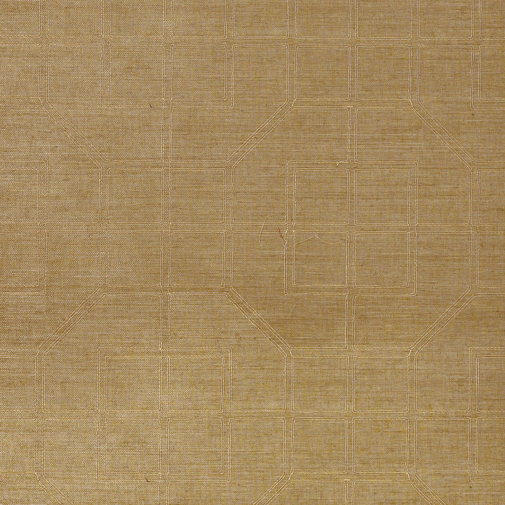 LINYI EMBROIDERED FRET SISAL | Linen