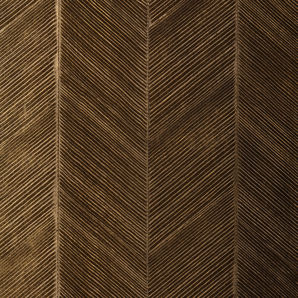 CHEVRON TEXTURE | Burnished Bronze