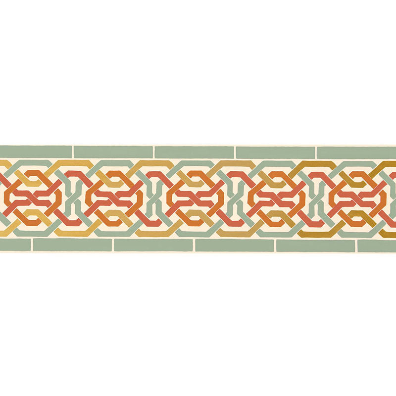 DARRO MOSAIC BORDER | PERSIMMON