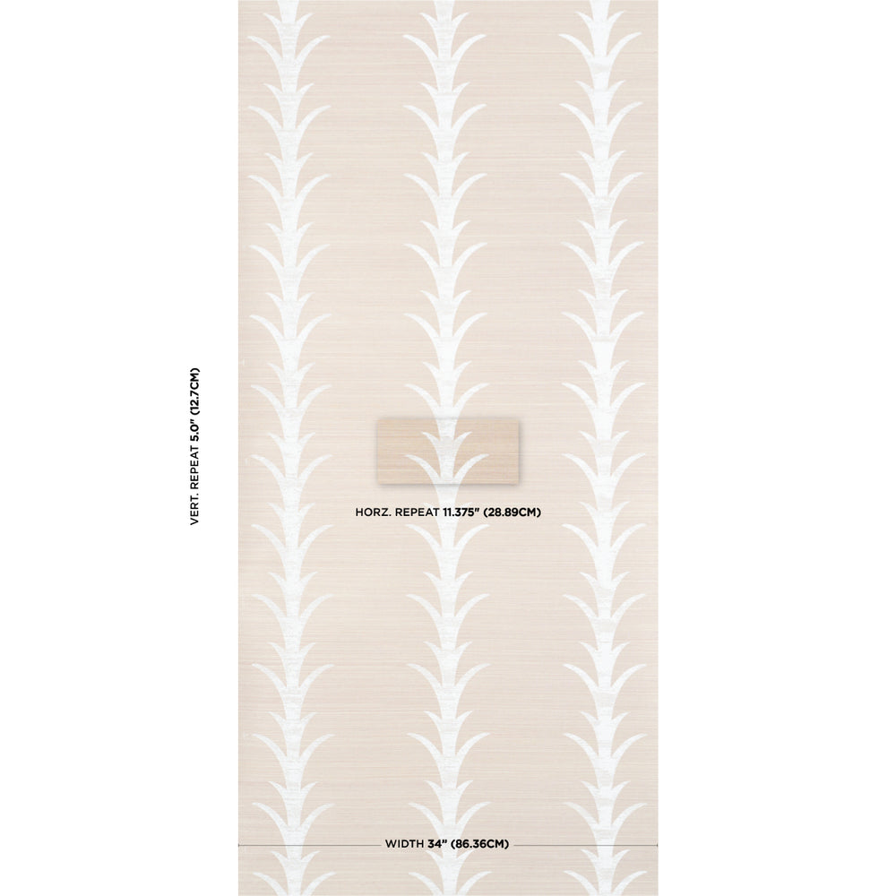 ACANTHUS STRIPE SISAL | Fog & Chalk