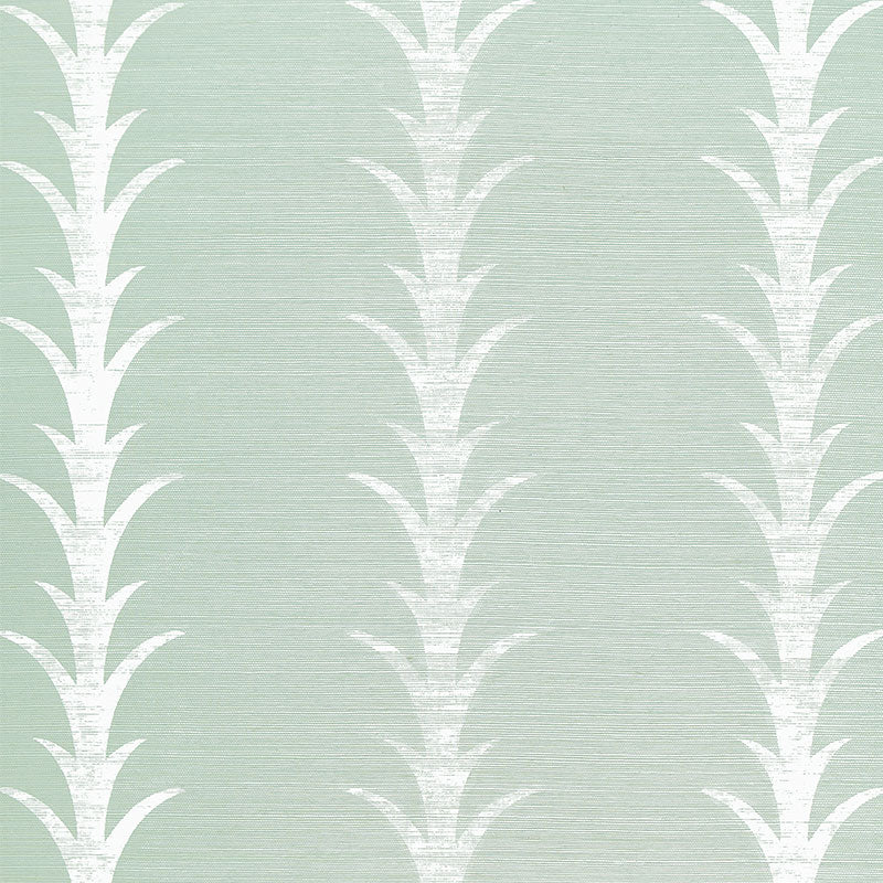 ACANTHUS STRIPE SISAL | SEAGLASS & CHALK