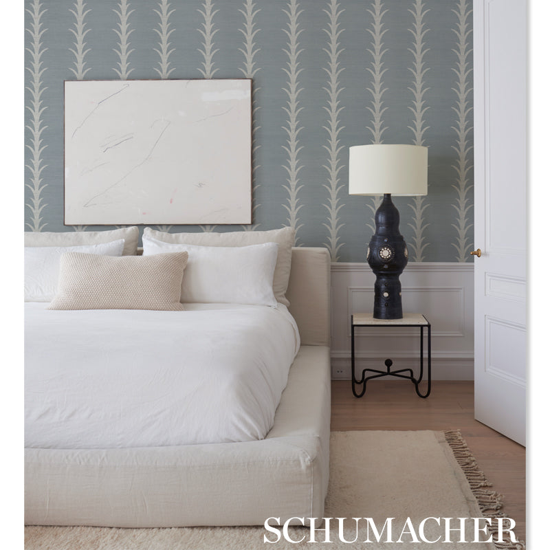 ACANTHUS STRIPE SISAL | Chambray