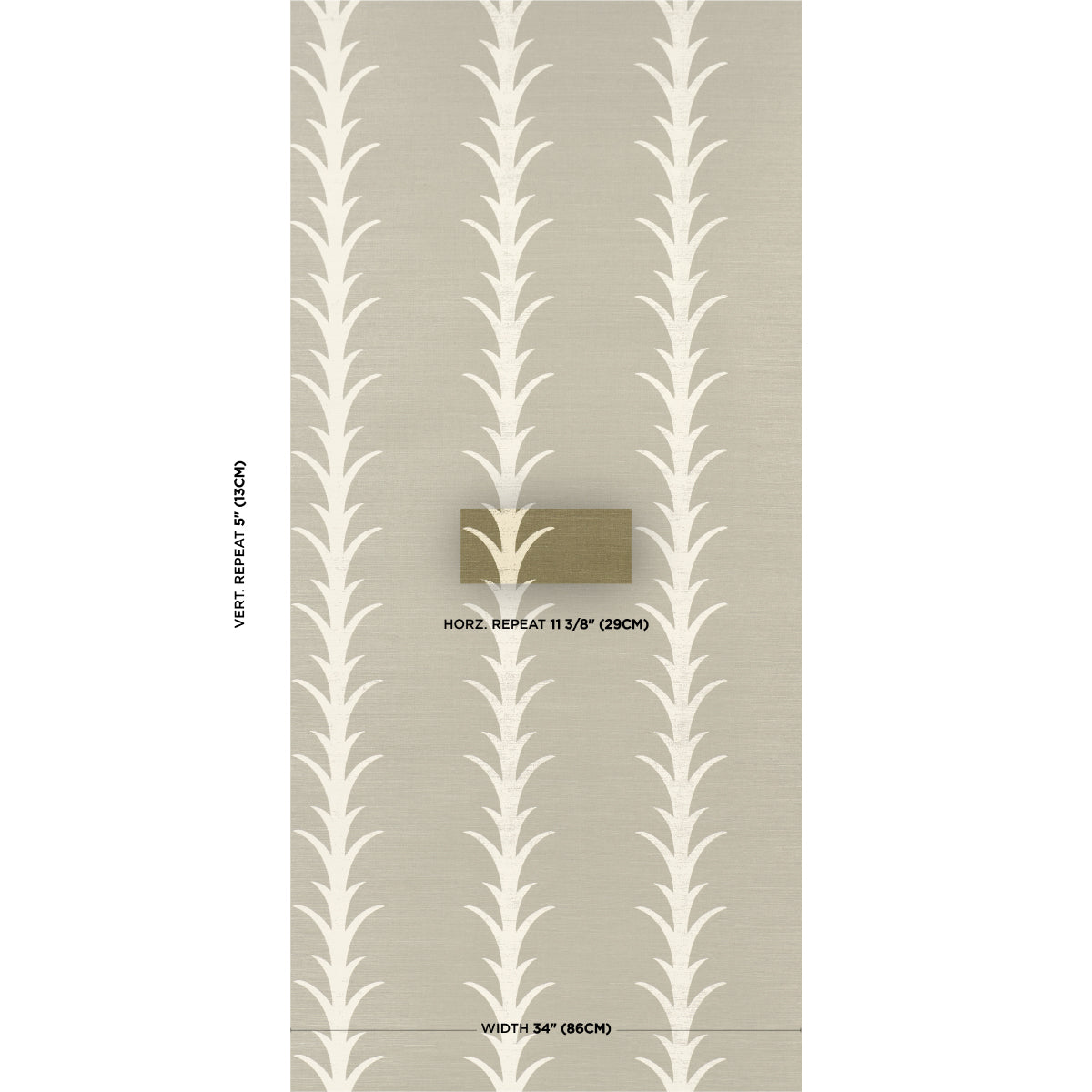 ACANTHUS STRIPE SISAL | Juniper