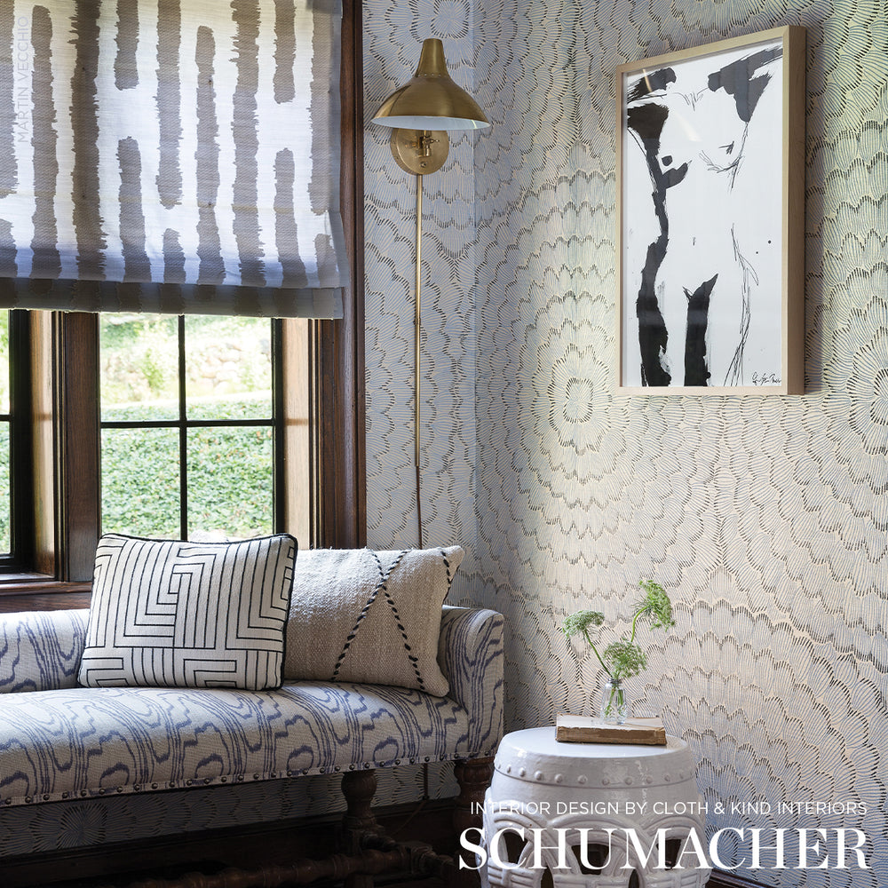 FEATHER BLOOM SISAL | Two Blues