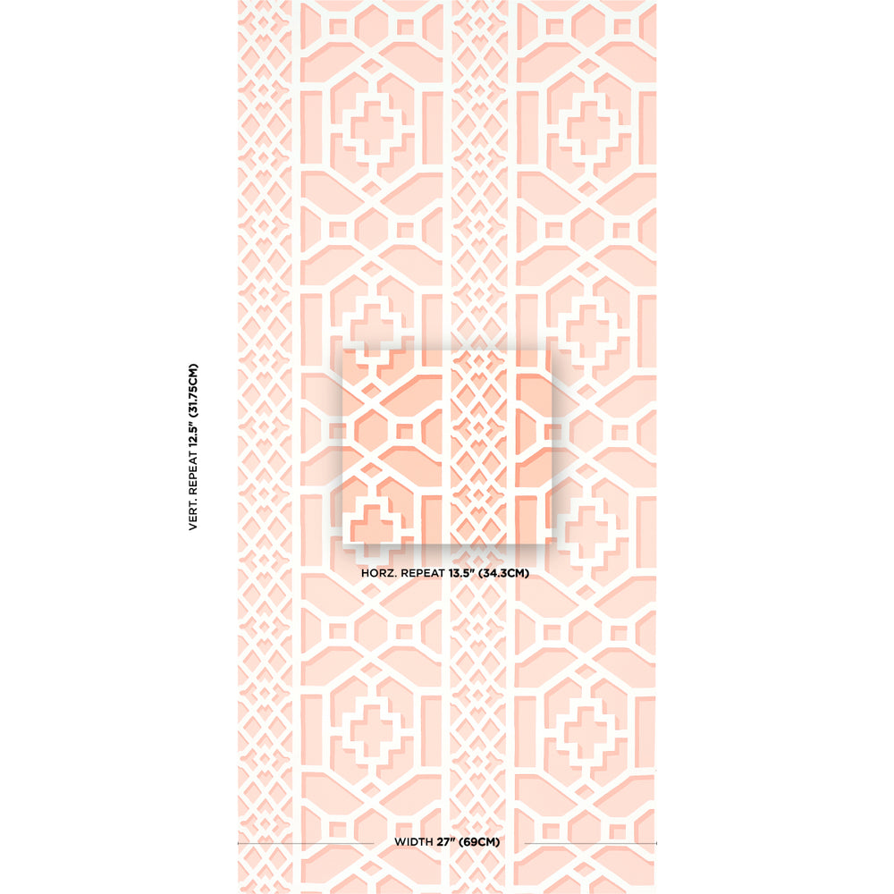 ZANZIBAR TRELLIS | Coral