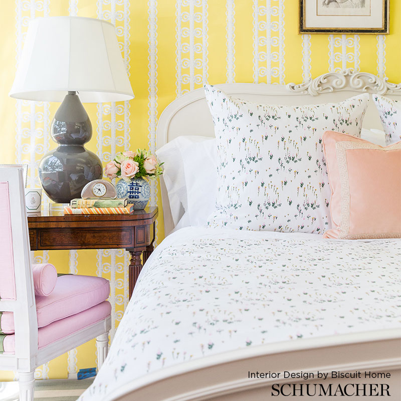 WICKER STRIPE | LEMON BLOSSOM